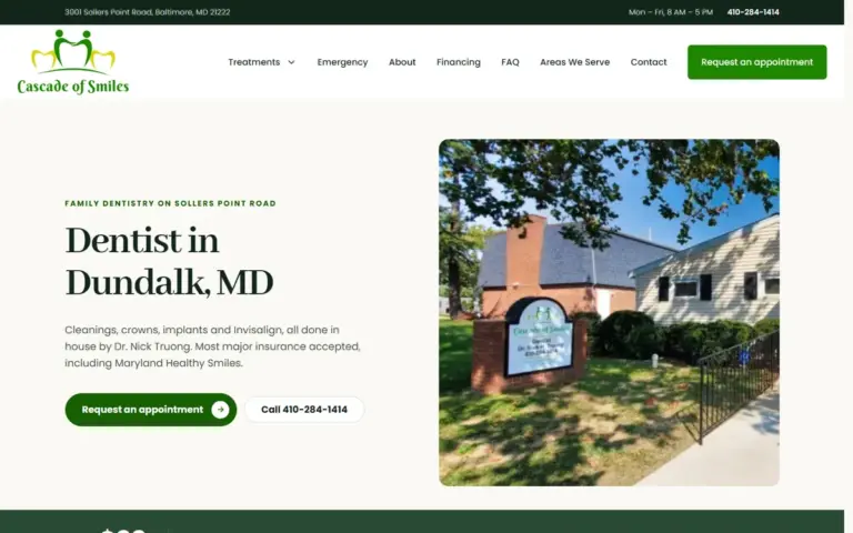 The Cascade of Smiles home page